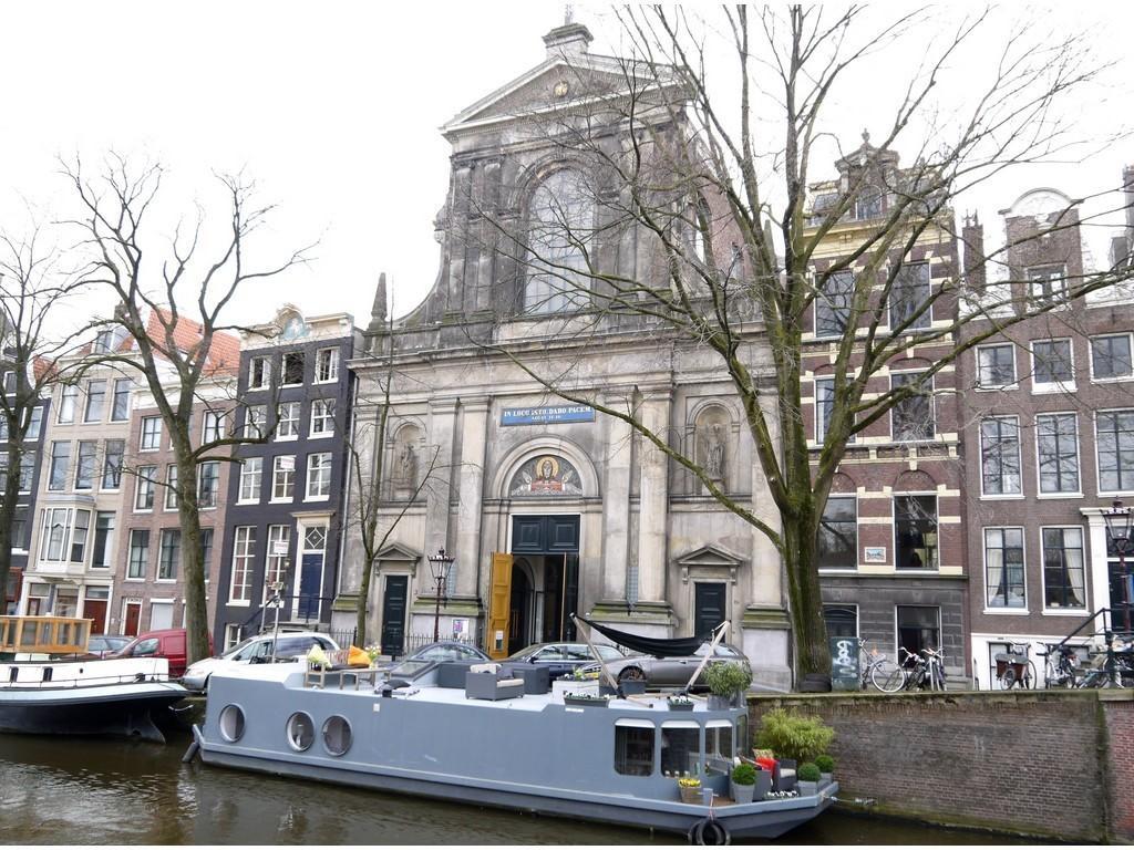 Houseboat Prinsheerlijk Hotell Amsterdam Rom bilde